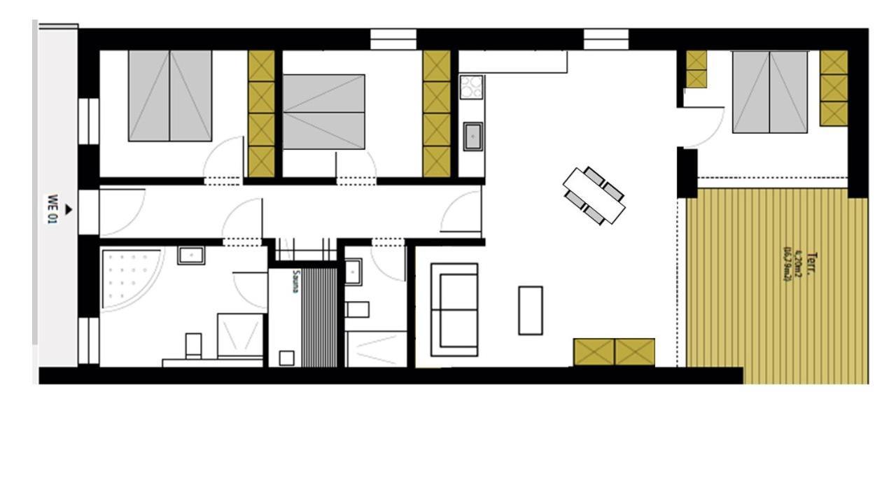 Park-Apartment Scharmuetzelsee Wohnung 1 Wendisch Rietz Exterior photo